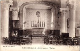 42 - RIORGES --  Intérieur De L'Eglise - Riorges