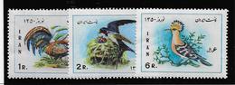 Iran N°1364/1366 - Oiseaux - Neufs ** Sans Charnière - TB - Iran