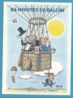 Illustrateur Barberousse - 24 Minutes En Ballon - Hommage à Jules Verne - Barberousse