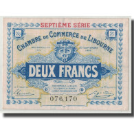France, Libourne, 2 Francs, 1920, TB+, Pirot:72-34 - Chambre De Commerce