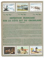 Expédition Française Au Groeland 12 Chromos Collées Sur 2 Pages D'album TB 2 Scans - Nestlé