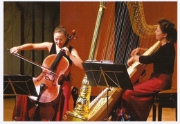 CP Pub. Musique - Cello And Harp Marie & Sophie Hallynck 2018 - Violoncelle Et Harpe - Music And Musicians