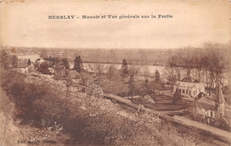 ¤¤   -   HERBLAY   -  Manoir Et Vue Générale Sur La Frette    -   ¤¤ - Herblay