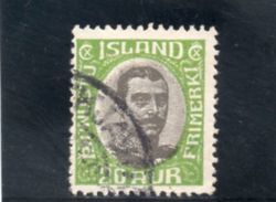 ISLANDE 1920-30 O - Dienstmarken