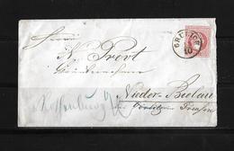 1872 Czechoslovakia → Austria Empire 5 Kr Red PS Letter Grulich (Kraliky) Cover - ...-1918 Voorfilatelie