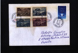 French Andorra 2002 Interesting Letter - Covers & Documents