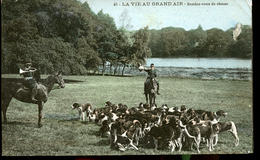Delcampe - CHASSE A COURE     JLM - Jagd
