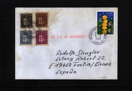 French Andorra 2001 Interesting Letter - Briefe U. Dokumente