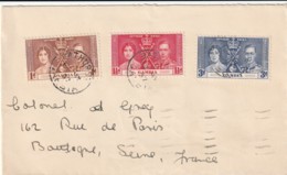 GAMBIE - LETTRE - Du 12/05/1937 Pour Boulogne - Gambia (...-1964)