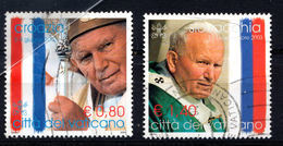 VATICANO  2004 Viaggi Del Papa  Usato / Used - Used Stamps