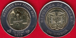 Panama 1 Balboa 2018 "San Felipe Neri Oratory" BiMetallic UNC - Panama