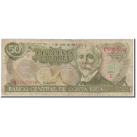 Billet, Costa Rica, 50 Colones, 1993-07-07, KM:257a, B - Costa Rica