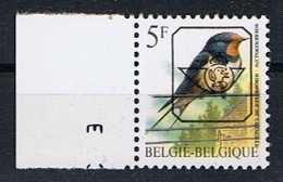 Belgie OCB 827 (**) - Typos 1986-96 (Vögel)