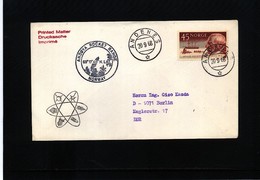 Norway 1968 Andenes Andoya Rocket Range Interesting Cover - Scientific Stations & Arctic Drifting Stations