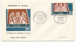 SENEGAL => FDC - Sauvegarde Des Monuments De Nubie - 7 Mars 1964 - DAKAR - Sénégal (1960-...)