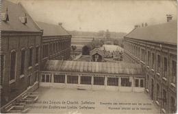 Pensionnat Des Soeurs De La Charité   Saffelaere   -  Ensemble Des Bâtiments Vers Les Jardins - Lochristi