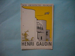 Carte Invitation  -  Vernissage  -  Henri GAUDIN -  Institut D'Architecture  -  1984  - - Einweihungen