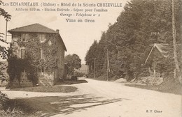 CPA - France - (69) Rhône - Les Echarmeaux - Hôtel De La Scierie Chuzeville - Givors