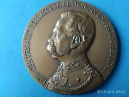 Savoia Umberto I°  Centenario Ascesa Al Trono 1978 Colera Di Napoli 1884 - Monarquía/ Nobleza