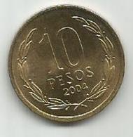 Chile 10 Pesos 2004. - Chile