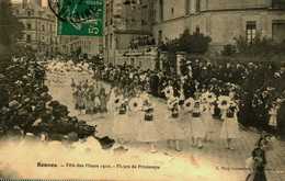 35...ILLE ET VILAINE...RENNES...FETES DES FLEURS..1910...FLEURS DE PRINTEMPS - Rennes