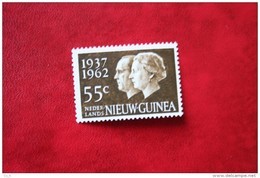 Zilveren Huwelijksfees NVPH 75 1962 MH / Ongebruikt NIEUW GUINEA / NIEDERLANDISCH NEUGUINEA / NETHERLANDS NEW GUINEA - Niederländisch-Neuguinea