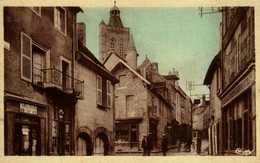 23...CREUSE...FELLETIN...GRANDE RUE - Felletin