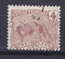 French Guiana 1904 Mi. 51     4c. Grosser Ameisenbär, Used - Oblitérés