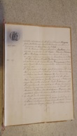 ACTE NOTARIE OCTOBRE 1883 MENESTREAU EN VILLETTE - Documents Historiques