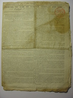 JOURNAL DU SOIR 1797 - TRAITE DE PAIX HONGRIE - PATENTES - DESERTEURS - PRISES MARITIMES MARINE - MONTAUBAN - TARN - Newspapers - Before 1800