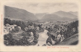 Reliefkarte BAD ISCHL Vom Calvarienberg (OÖ) - Verlag Rehfeld U.Resch Dresden, Gel.1907, Gute Erhaltung - Bad Ischl