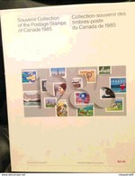 CANADA 1985 Year Book COLLECTION TRAINS ART ARTIFACTS SPACE MARINE GEO 15893 - Collezioni