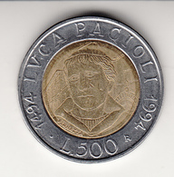 500 Lire Luca Pacioli 1994 - 500 Lire