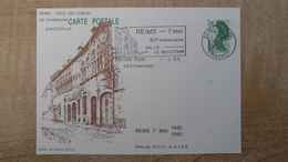 Reims - Hôtel Des Comtes De Champagne - Oeuvre De Roland Irolla - Overprinter Postcards (before 1995)