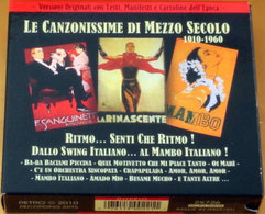 LE CANZONISSIME DI MEZZO SECOLO - 1910-1960 - Autres - Musique Italienne