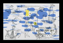 1999 - Mares E Oceanos - " Amizade Luso-Chinesa" - MNH - Blocks & Kleinbögen