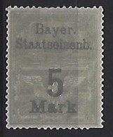 Bayern 1911 Staatseisenbahn 5m (*) MNG - Other & Unclassified