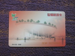 Shanghai EXPO2010 Tourist Payment Card,backside Advertisement Of Piccasso Exhibition China 2011 - Unclassified