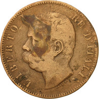 Monnaie, Italie, Umberto I, 10 Centesimi, 1893, Birmingham, TB+, Cuivre, KM:27.1 - 1878-1900 : Umberto I