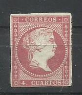 ESPAÑA EDIFIL 48a  MH  * - Unused Stamps