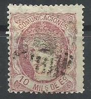 ESPAÑA EDIFIL 105 - Used Stamps