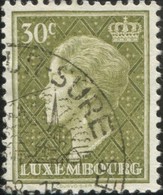 Pays : 286,04 (Luxembourg)  Yvert Et Tellier N° :   545 (o) - 1948-58 Charlotte Di Profilo Sinistro