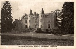 VOUNEUIL SOUS BIARD  CHÂTEAU DE LA SABLONNIERE - Vouneuil Sous Biard