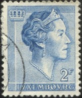 Pays : 286,04 (Luxembourg)  Yvert Et Tellier N° :   584 A (o) - 1960 Charlotte, Type Diadème