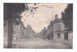 Fondettes.37.Indre-et-Loire.La Rue Principale.1927 - Fondettes