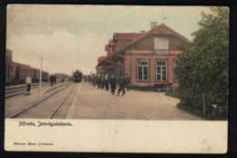 DE1712 - SWEDEN - ALFVESTA - JERNVÄGSSTATIONEN - RAILWAY STATION - Suède