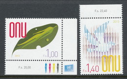 UN Geneva 2013. Michel # 807-808, MNH ** - Nuovi