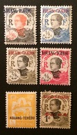 France (ex-colonies) Kouango-Tcheou 1923 YT N°52 à 55- 1927 N°74 - 1908 N°18 - Unused Stamps
