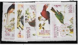 Bhoutan Poste Aérienne N°38/42 - Oiseaux - Neufs ** Sans Charnière - TB - Bhutan