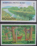 Moldawien     Natur-und Nationalparks   Europa Cept  1999   ** - 1999